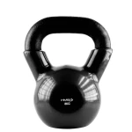 HMS KNV08 Kettlebell pokrytý vinylem 8 kg černý (5907695524161)