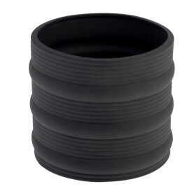 Storefactory Keramický obal na květináč Arby Dark Grey, šedá barva, keramika