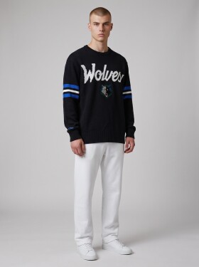 Mitchell & Ness Pánská mikina Minnesota Timberwolves NBA Head Coach Sweater Velikost: M