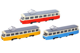 Tramvaj kovová s efekty 16 cm, Wiky Vehicles, W006223