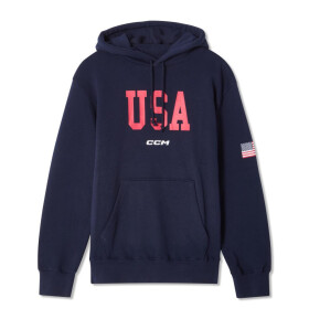 Pánská mikina CCM Flag Hood Team USA Velikost: XL