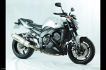 Yamaha FZ-1N/ FZ-1 Fazer 06-15 Klín pod motor - Černá-stříbrná mřížka