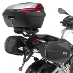 Te6702 trubkový držák brašen Aprilia Shiver 750/900 Abs (10-20) - systém Easylock