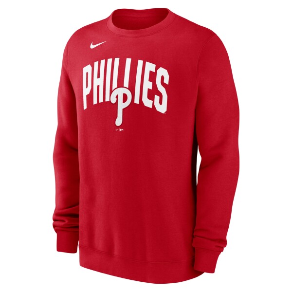 Nike Pánská mikina Philadelphia Phillies MLB Club Fleece Crew Velikost: 2XL