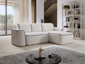 Sedací souprava Ume Provedení: Pravá varianta, látka: Royal 1/ Velvet Mat 40