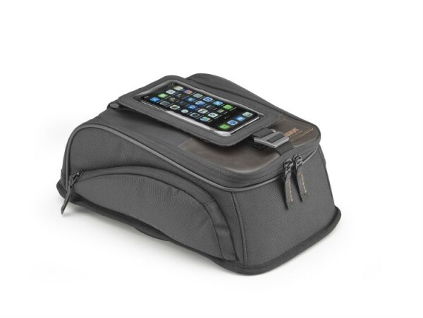 Crm108 malý tankruksak Givi \"Tanklock\", hnědočerný, objem 8 l., (řada Corium)