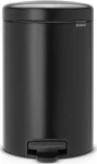 Brabantia NewIcon Pedálový koš 12 L matná černá 113741