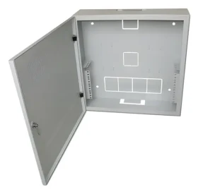 XtendLan šedá / Nástěnný rozvaděč / 2U+4U / 540×150×550 mm / perforované dveře (WER-541555U4-GR)
