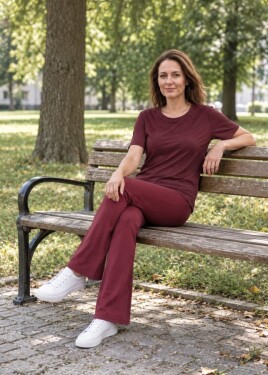 EVONA a.s. Dámské legíny LAURA 2 031 - Dámské legíny LAURA 2 031 031 M