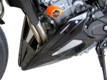 Ktm 790 Duke 18-25, 890 Duke R 20-25 Klín pod motor - 2 barvy - Matná černá-stříbrná mřížka