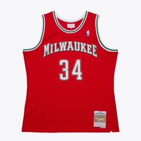 Mitchell & Ness Pánský dres Milwaukee Bucks NBA Giannis Antetokounmpo #34 2014-15 Swingman Velikost: M