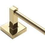 Tutumi - Držák ručníku zlatá 322201A REA-77064