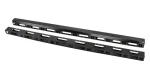Lanberg Vertikální kabelový organizér 42U černá / Kabelový organizér / Pro 19" racky / 2 ks (AK-1210-B)