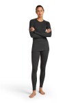 Dámské merino spodky ICEBREAKER Wmns ZoneKnit 260 Leggings, Jet Heather velikost: M