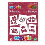 Papírové šablony Láska