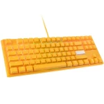 Ducky One 3 Yellow TKL Cherry MX-Silent-Red žlutá / herní klávesnice / mechanická / drátová USB-C / US (DKON2187ST-SUSPDYDYYYC1)