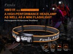 Fenix Nabíjecí čelovka HM51R Ruby V2.0,Fenix Nabíjecí čelovka HM51R Ruby V2.0