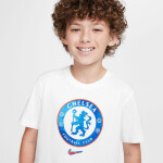 Tričko Nike Chelsea FC Crest Tee Jr HM9485-100 S (128-137)