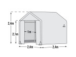 Fóliovník – ShelterLogic 2,4 × 2,4 m