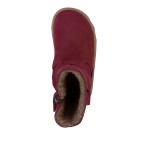 Dívčí zimní barefoot kozačky ZERU TEX BOOT Bordeaux G3160257-6 - 33