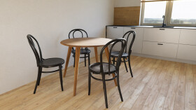 BRADOP Jídelní stůl JAN S16D - DUB (90 cm)