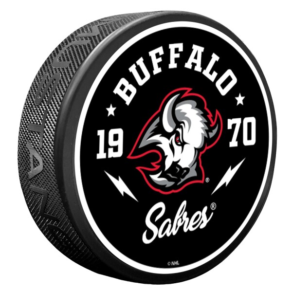 Mustang Puk Buffalo Sabres NHL Goathead Bolt