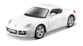 Bburago Porsche Cayman S bílá 1:32