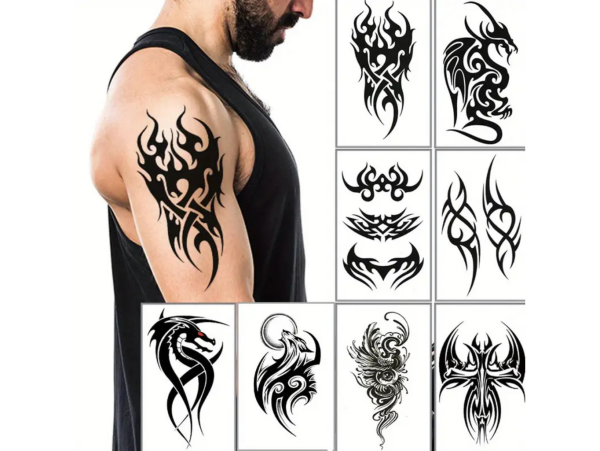 Dovoz Tetování znaky Barva: 3