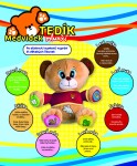 Plyšový medvěd Tedík česky mluvící 30 cm
