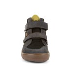 Dětské celoroční kotníkové barefoot boty UP HILL TEX GREY/BLACK Froddo G3110281-3 - 35