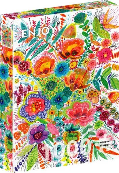 ENJOY Puzzle Jasné květy