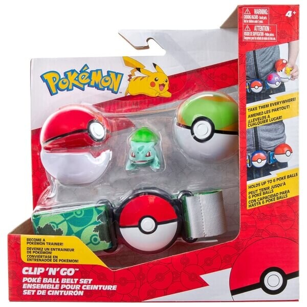 Pokémon Clip and Go set páskem Ball Ball