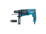 Makita HR2630T / Kombinované kladivo / 800W / 1.200 ot-min / 4.600 úderů-min / 2.4J / SDS-plus (HR2630T)