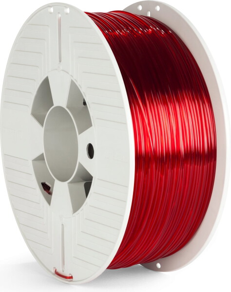 Verbatim 3D Printer Filament PET-G 1.75mm 327m 1kg červená-transparentní (55054)