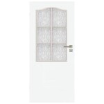 Interiérové dveře Kleopatra 2*3 80L bílé