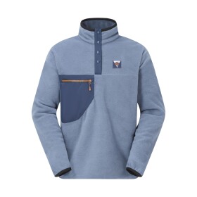 PICTURE M Arcca 1/4 Fleece, Vintage Indigo velikost: L