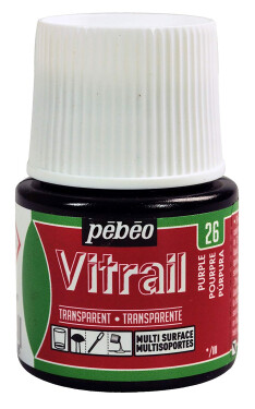 Barva na sklo Pébéo Vitrail - 26 purpurová