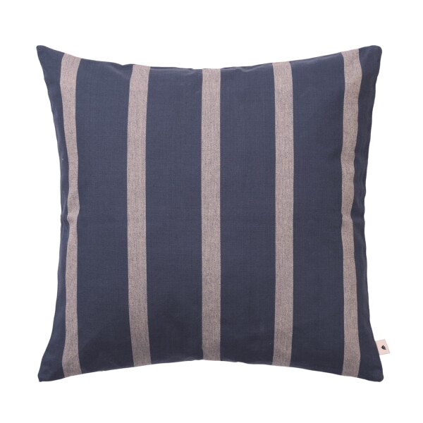 Ferm Living Povlak na polštář pro venkovní použití Strand Indigo Blue 50 × 50 cm, modrá barva, textil