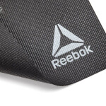 SPORT Podložka na jógu RAYG-11030BK Černá s potiskem - Reebok černá s potiskem one size