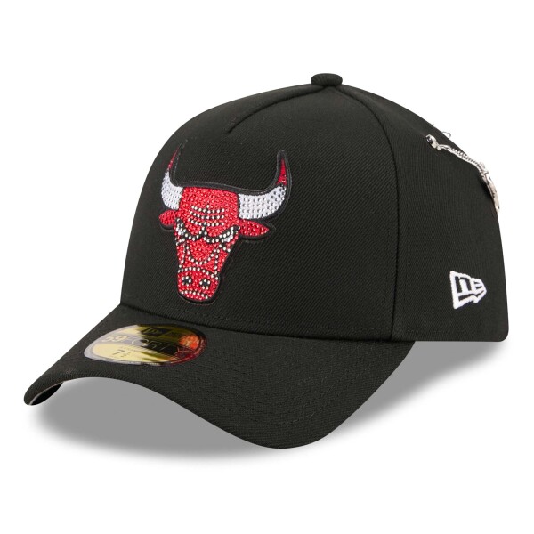 New Era Pánská kšiltovka Chicago Bulls NBA 2026 Draft On-Stage Crystal 59FORTY A-Frame Fitted Velikost: 7 1/2