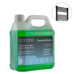 CERANO - Koupelnový elektrický radiátorový set Claude - WIFI - 600W - černá matná - 1200x500 mm CER-978830