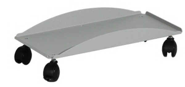 Mila Design Vozík na PC skříň :: stříbrná