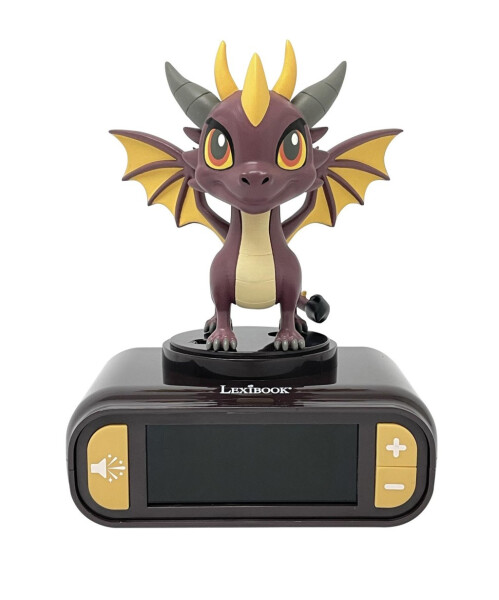 Lexibook budík Drak se svítící figurkou - Alltoys Lexibook