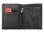 Pánská kožená peněženka Pierre Cardin Javeires, černá