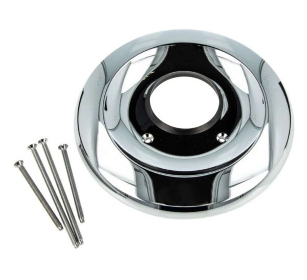 KLUDI - Krycí rozeta pro základní podomítkové těleso, chrom 7590605-00