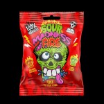 Argo Sour Madness Fire extra kyselé bonbóny 60g červené (Lebky)