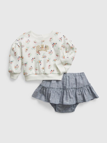 GAP Baby set mikina sukně Holky