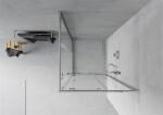 MEXEN - Rio sprchový kout čtvercový 80x80, transparent, chrom 860-080-080-01-00