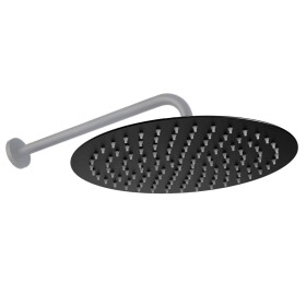 REA - Dešťová sprcha Black Matt 25cm REA-P0501