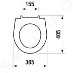 JIKA - Lyra plus WC sedátko, SlowClose, duroplast, bílá H8933813000001